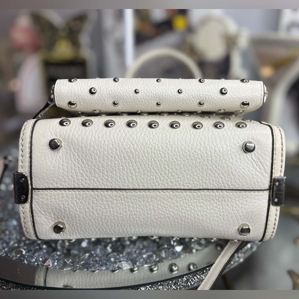 Coach 2018 Swagger 15 with ombre rivets Satchel w/ matching Wallet EUC - Picture 10 of 17